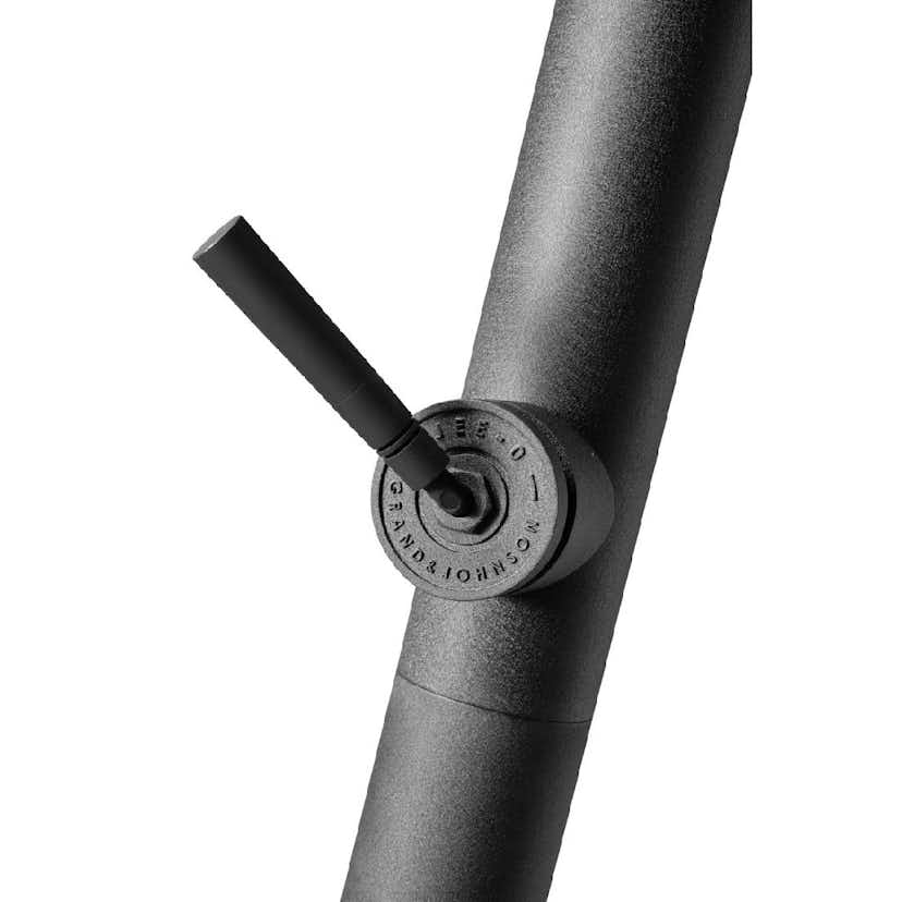 Inom- & Utedusch JEE-O Soho Dusch 01 Fristående Mattsvart Rostfritt Stål