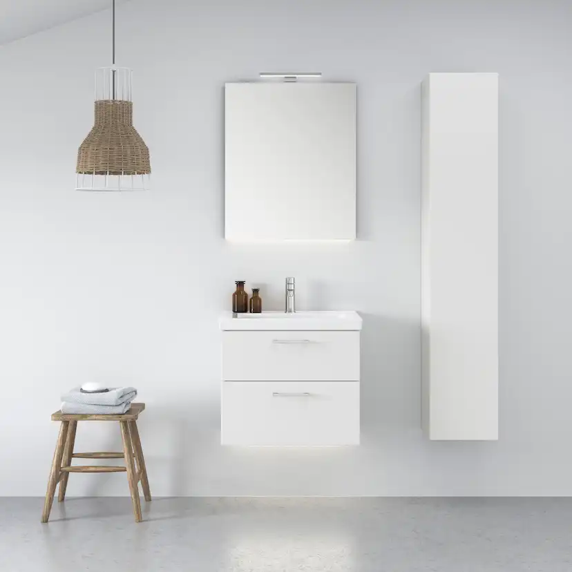 Tvättställsskåp INR Viskan Solid med 2 Lådor