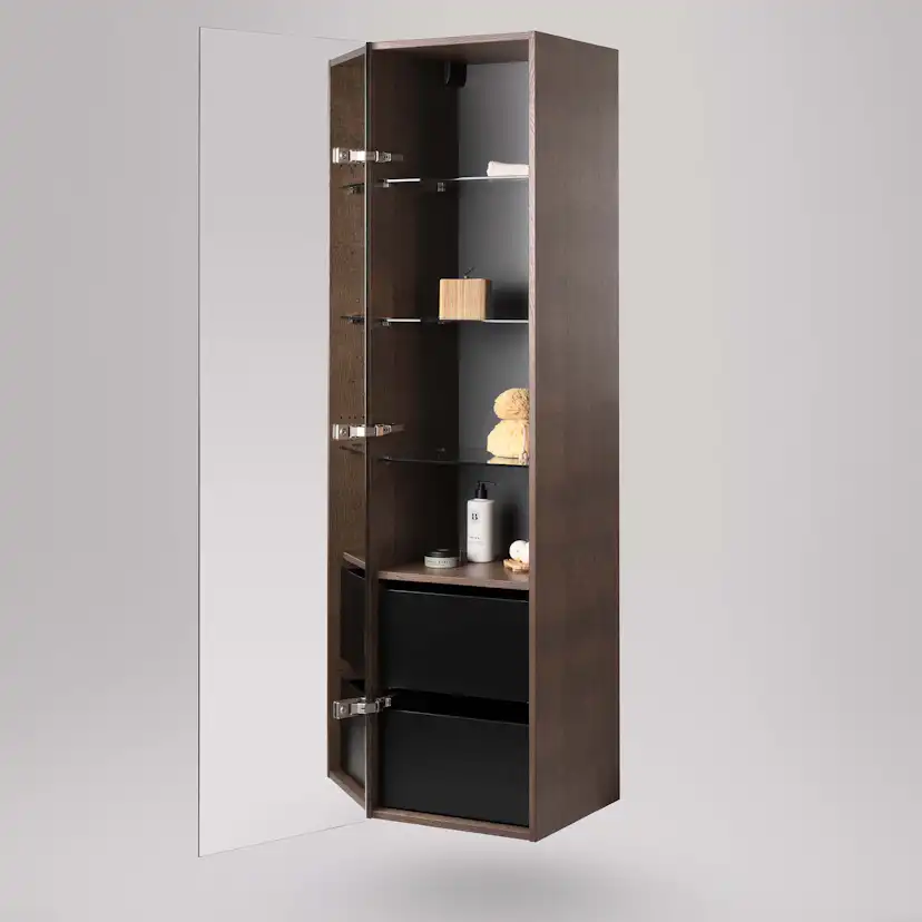 Högskåp INR Twin 40 med 2 Lådor