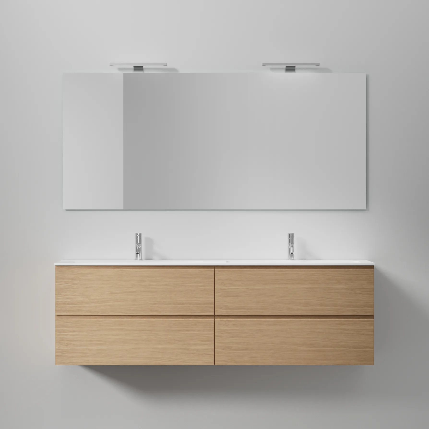 Tvättställsskåp INR Core Grip med 4 Lådor