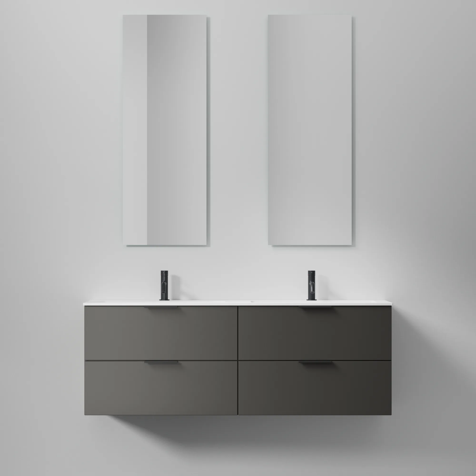 Tvättställsskåp INR Core Solid med 4 Lådor