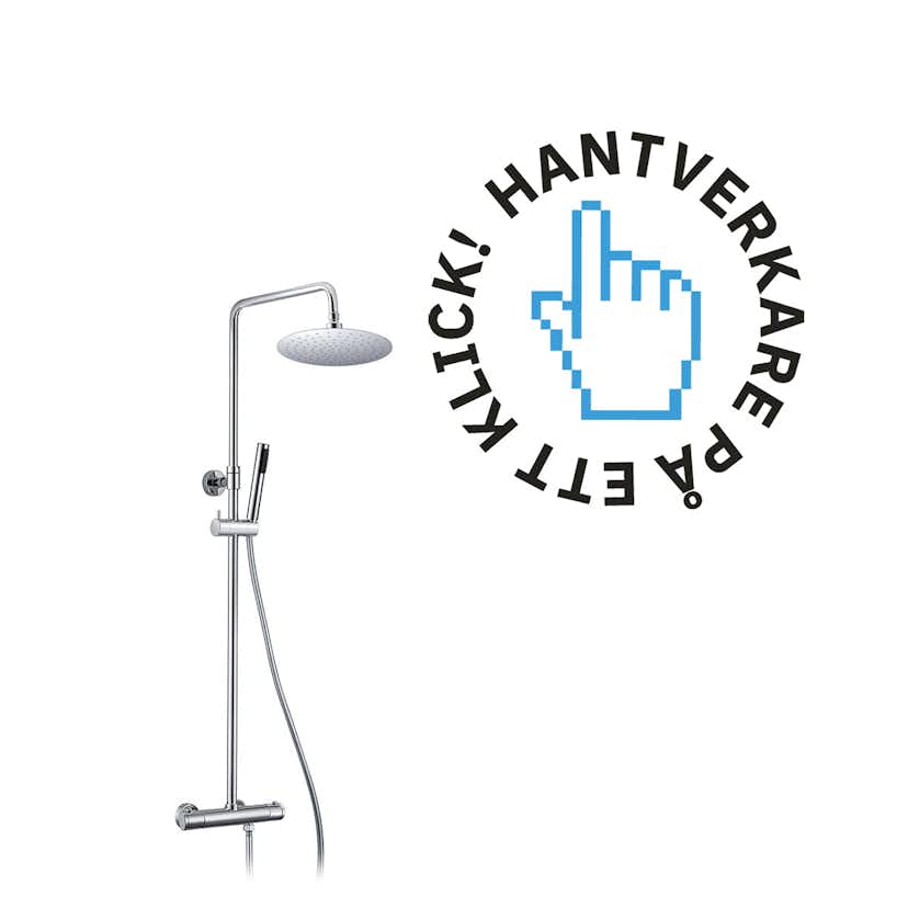 Installation Takduschset med ROT