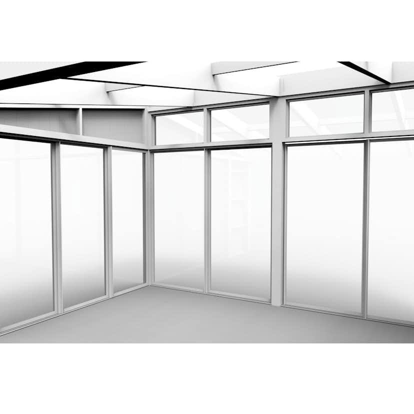 Komplett Fristående Uterum Landskap Gnistra Förlängd sommar 14,8 kvm