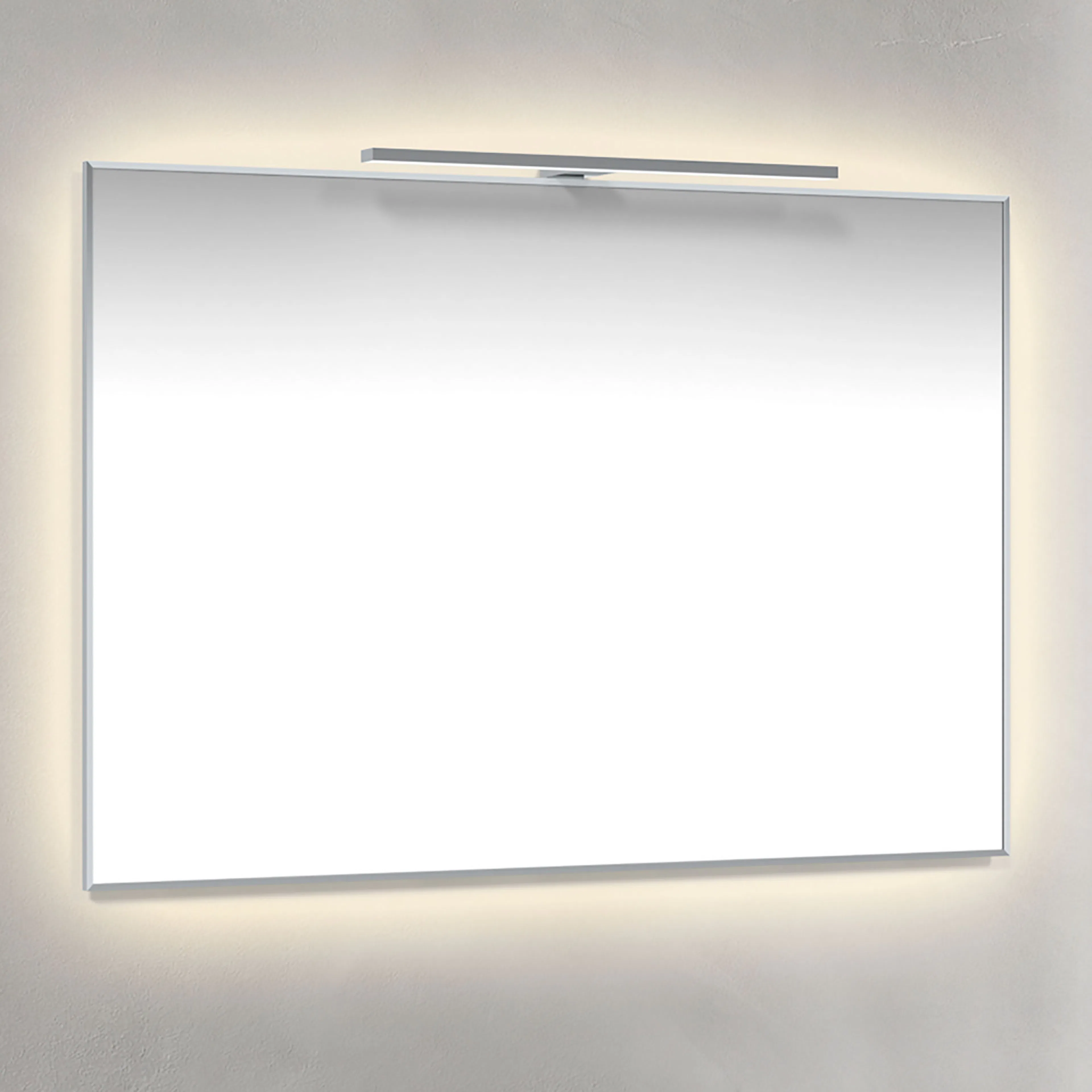 Spegel Macro Design Crown Ambilight T-belysning Med Ram