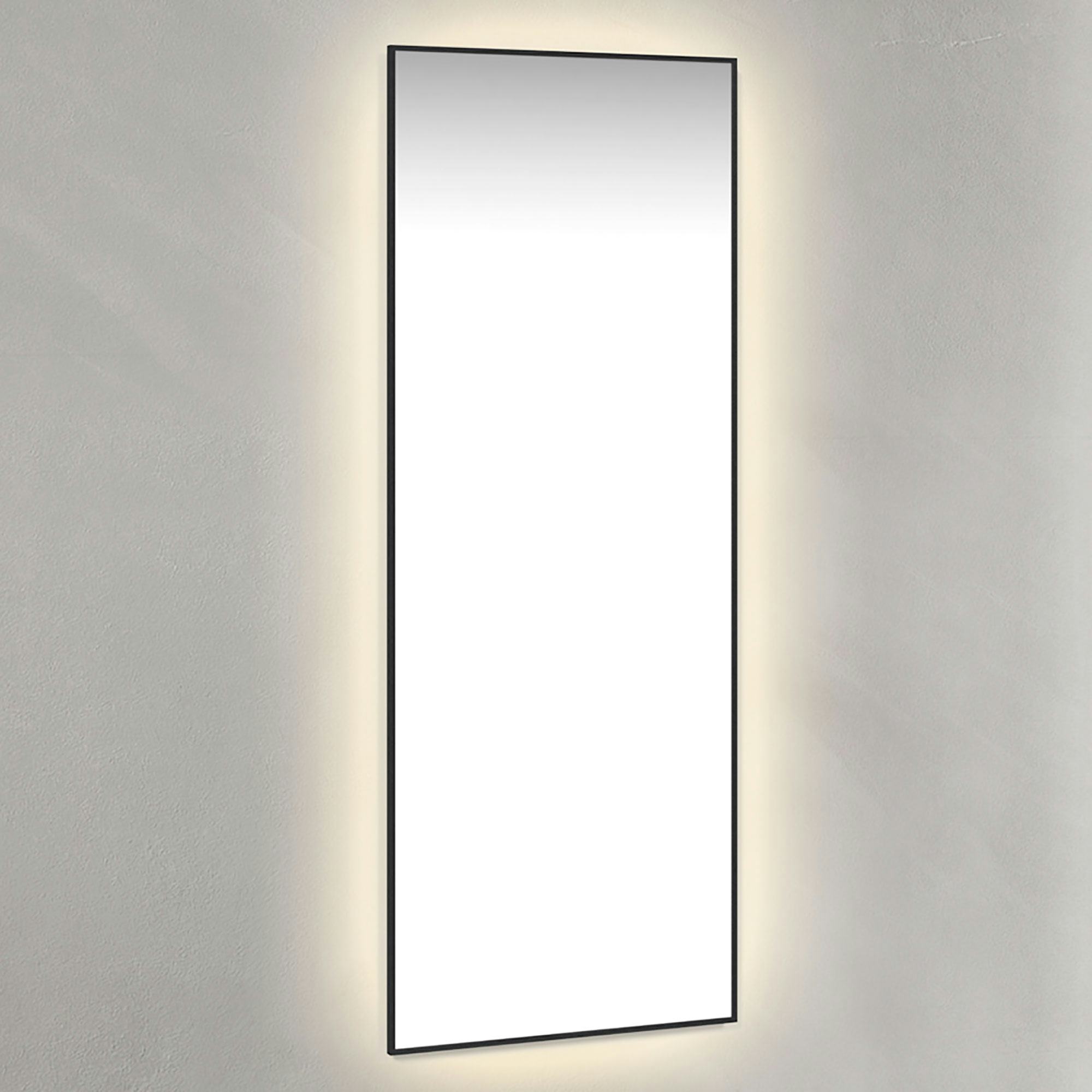 Spegel Macro Design Crown Avlång Ambilight Med Ram