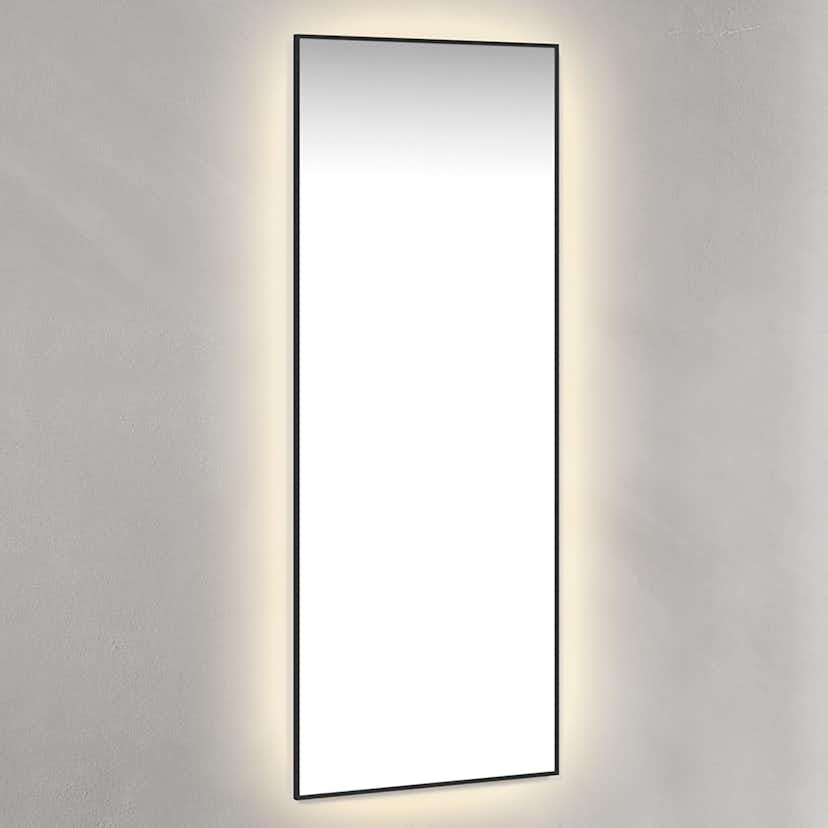 Spegel Macro Design Crown Avlång Ambilight Med Ram