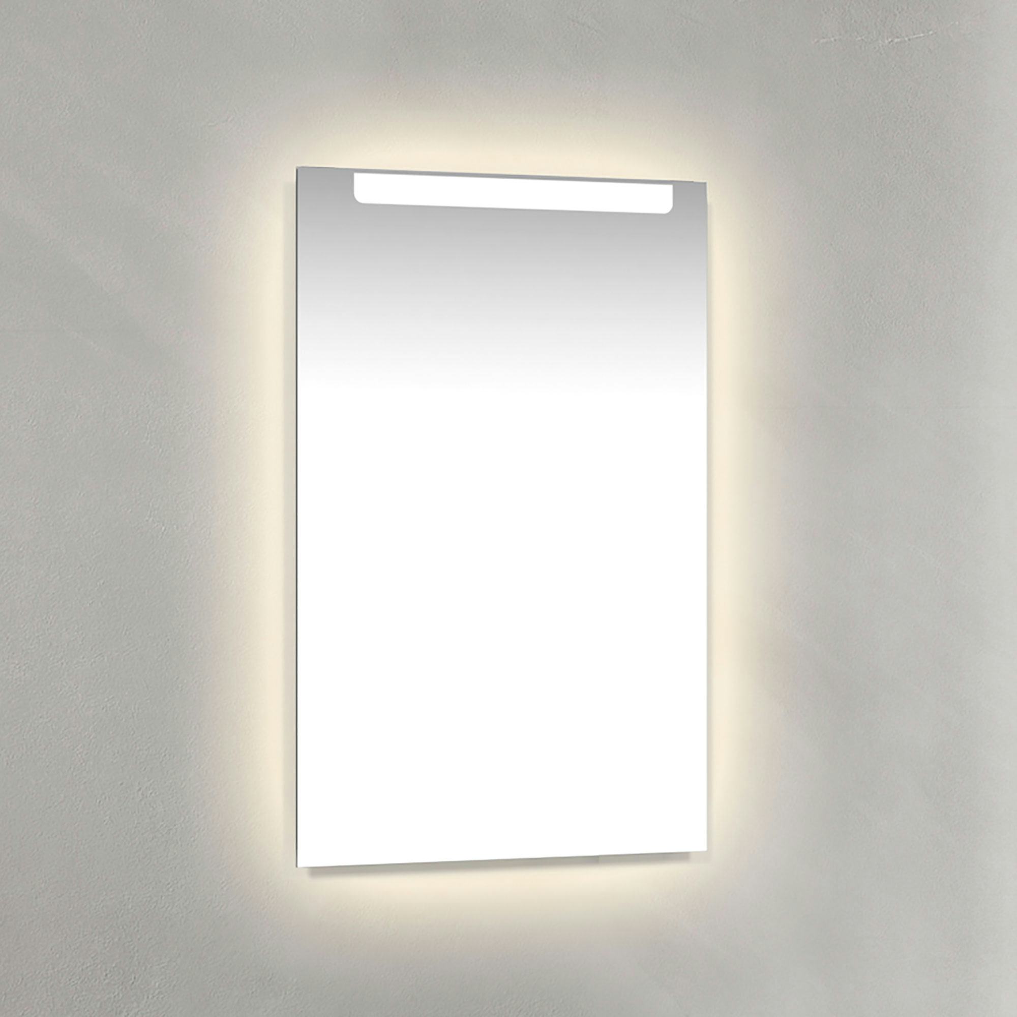 Spegel Macro Design Crown Ambilight Infälld belysning