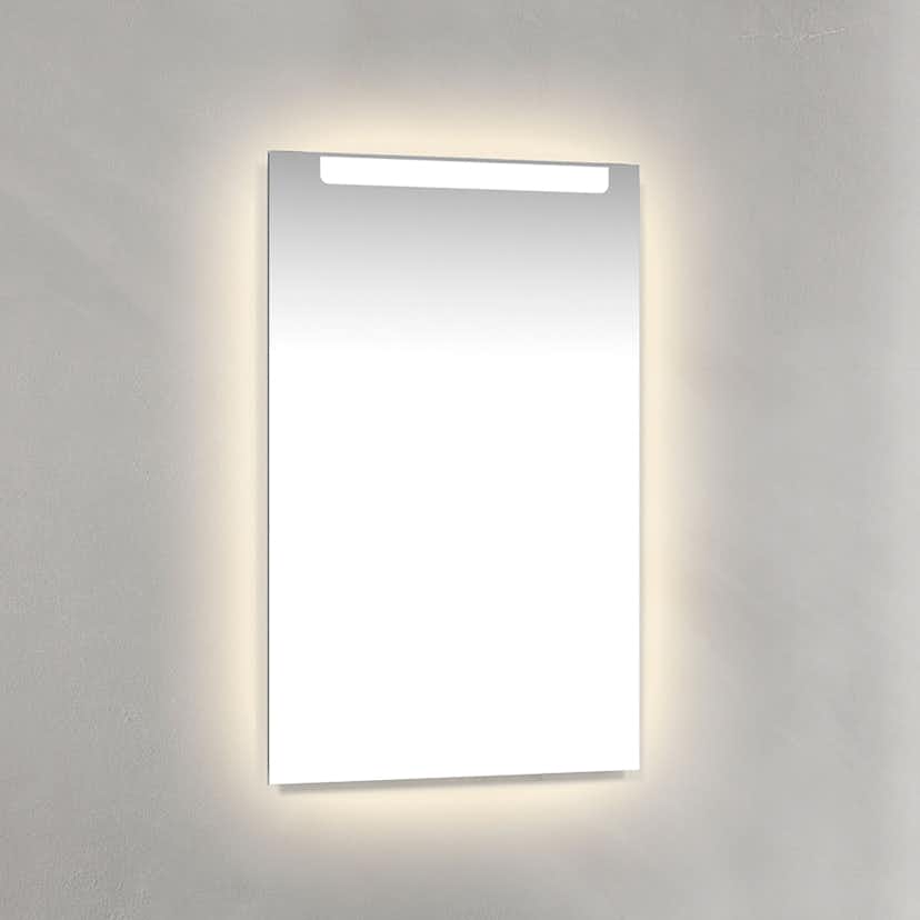 Spegel Macro Design Crown Ambilight Infälld belysning