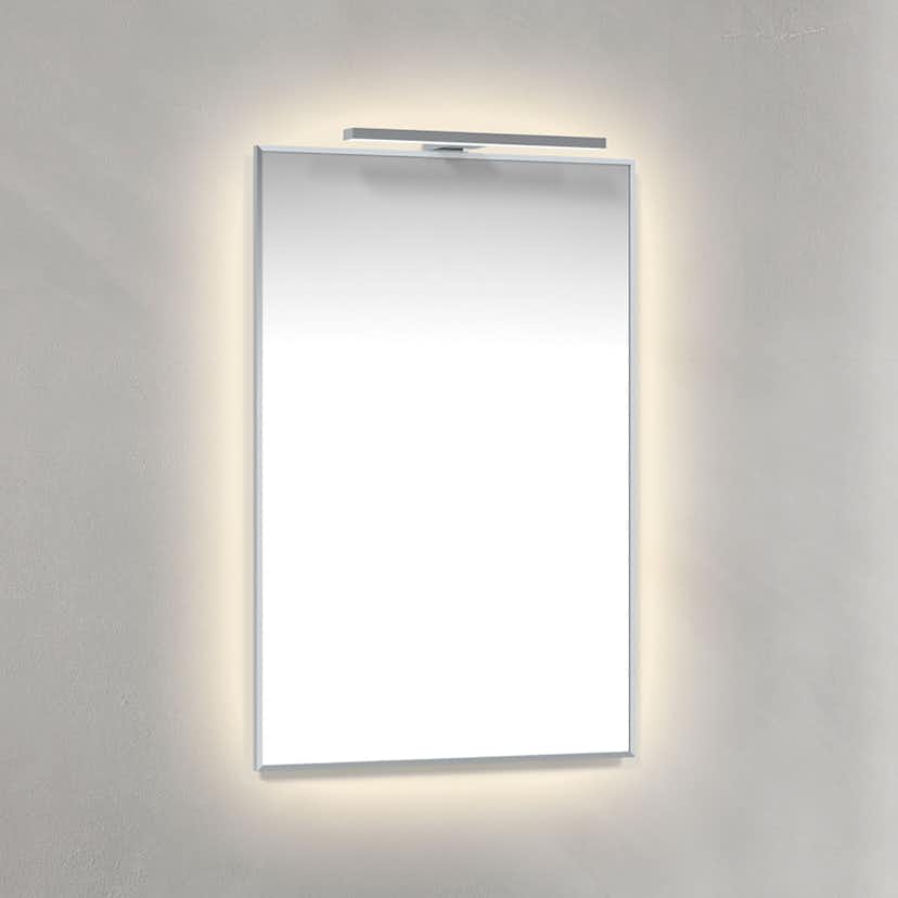 Spegel Macro Design Crown Ambilight T-belysning Med Ram