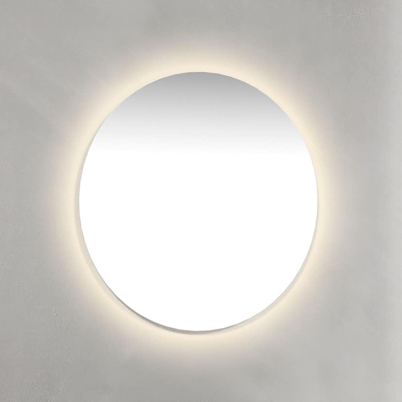 Spegel Macro Design Crown Rund Ambilight