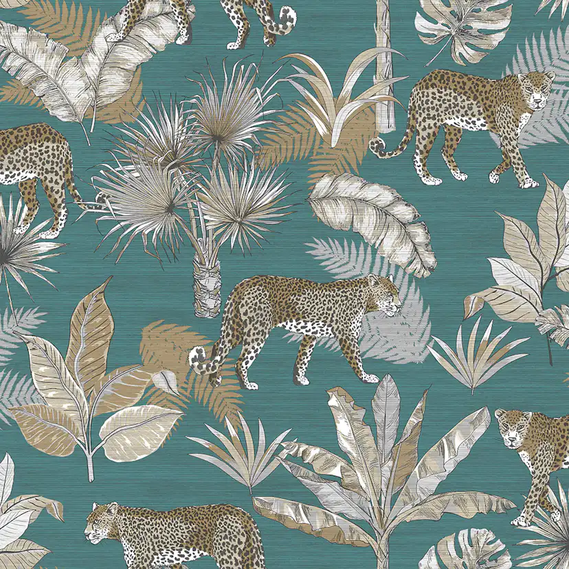 Tapet GrandecoLife Leopard JF2104