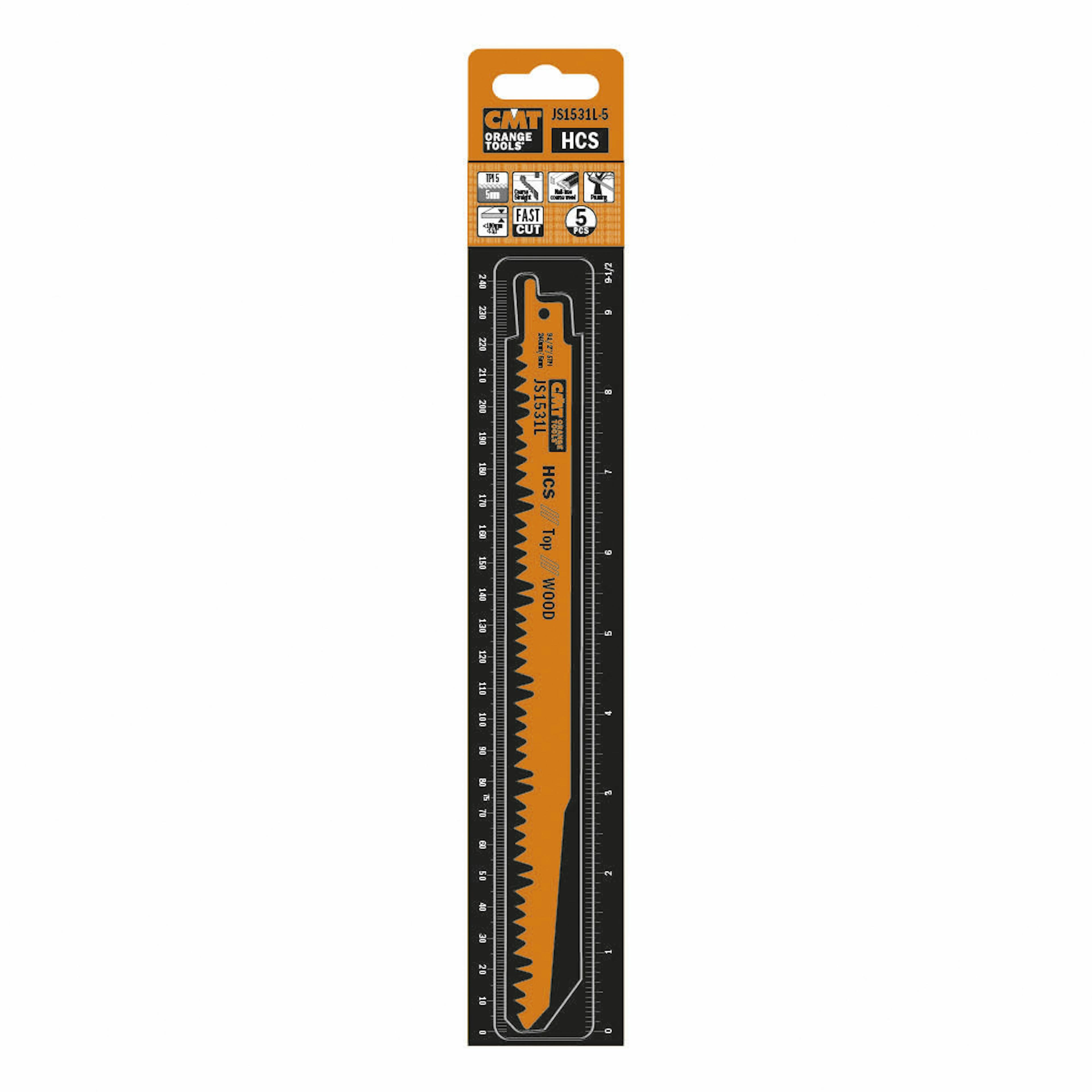 Tigersågblad CMT Orange Tools Trä 240mm HCS Top 5 st