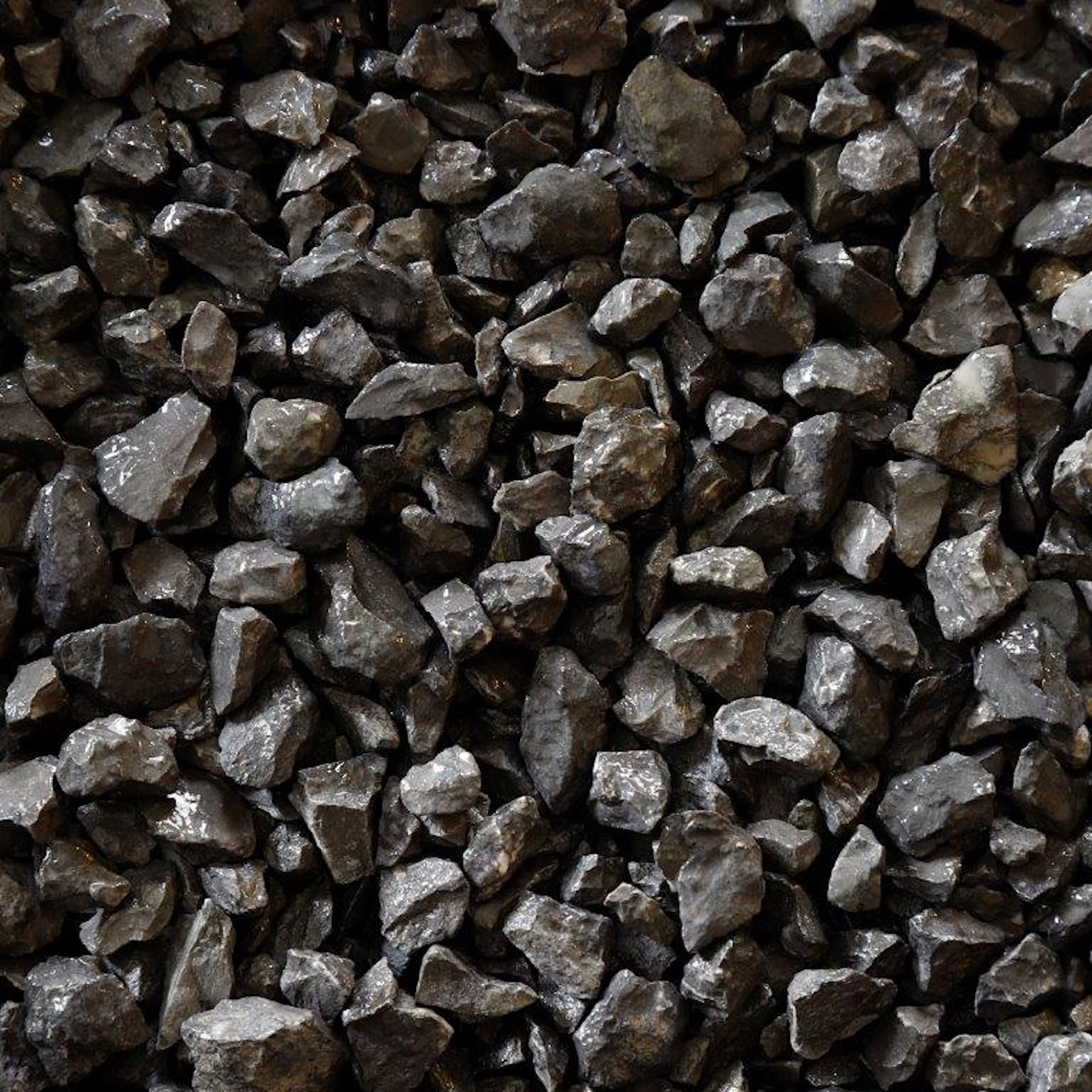 Dekorsten Magrab Krossprodukter Jämtländsk Svart 8-11 mm, 1000 kg Säck