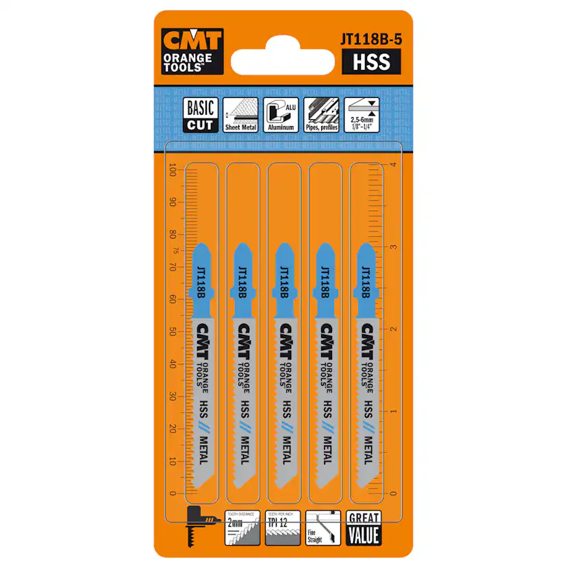 Sticksågblad CMT Orange Tools Metall 50mm HSS Metal Basic