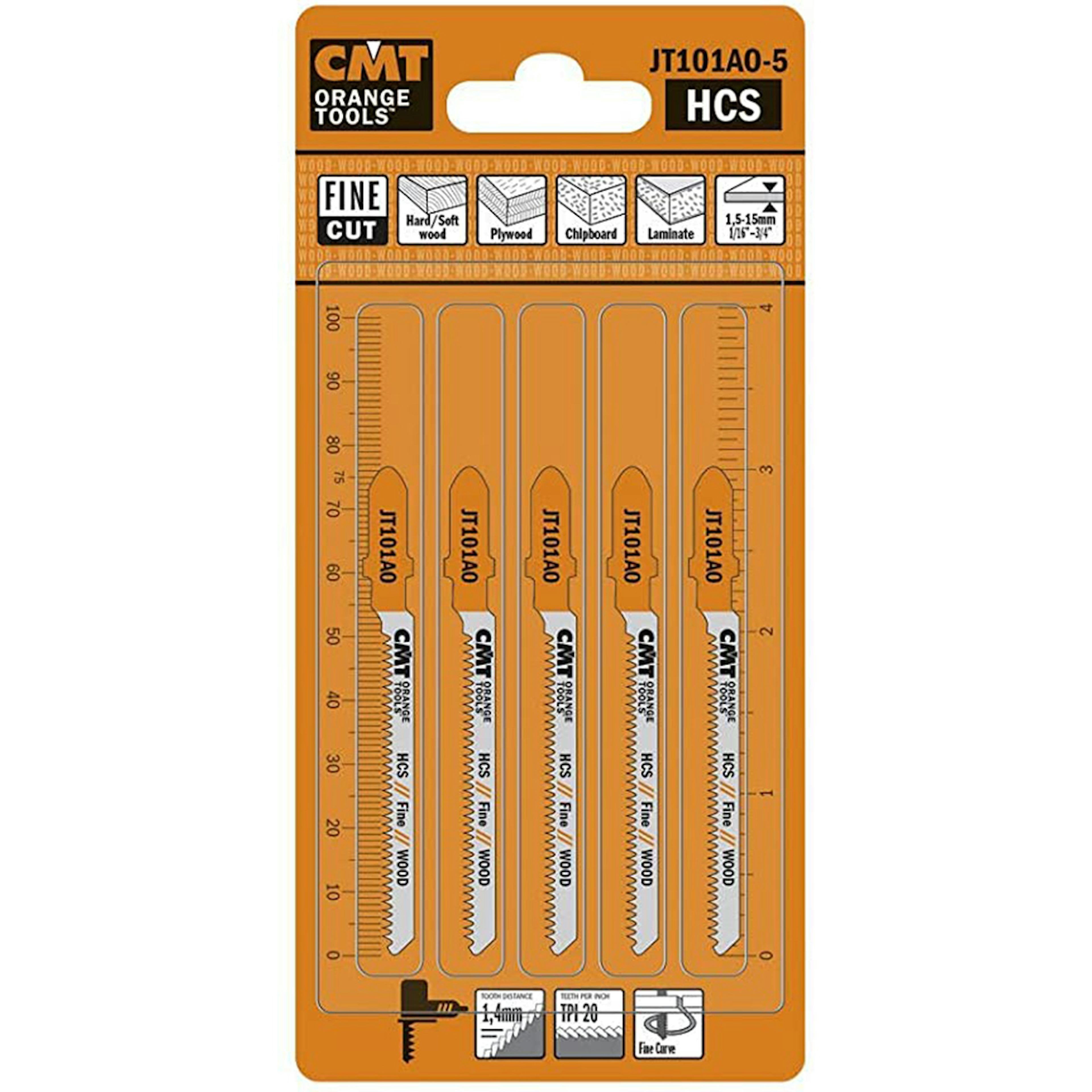 Sticksågblad CMT Orange Tools Trä 50mm HCS Basic 5 st