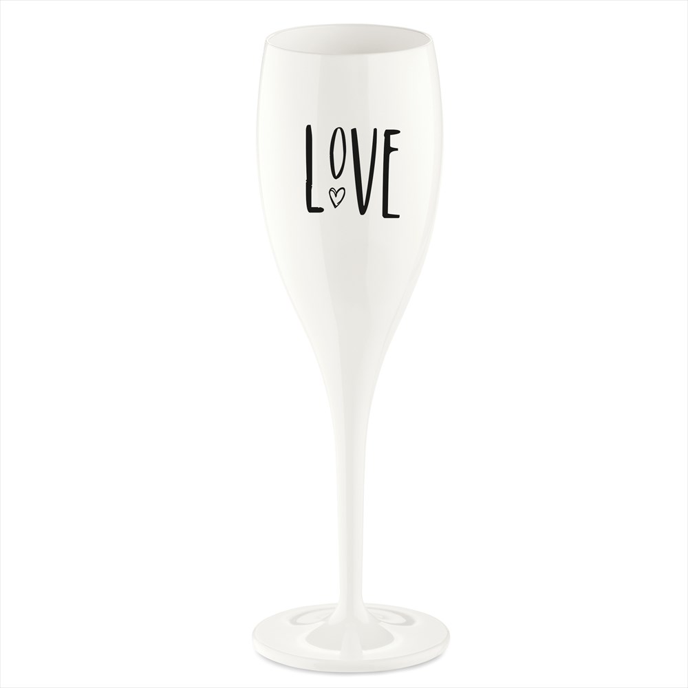 Champagneglas Med Text Koziol 100 ml