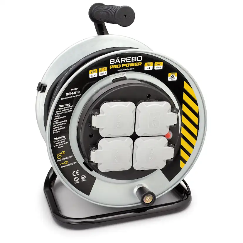 Kabelvinda Bårebo 20m 3g 1,5