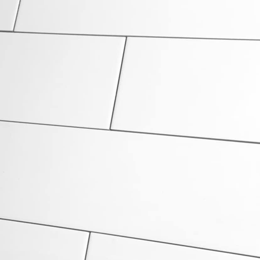 Kakel Tenfors Vit Matt 10x30 cm