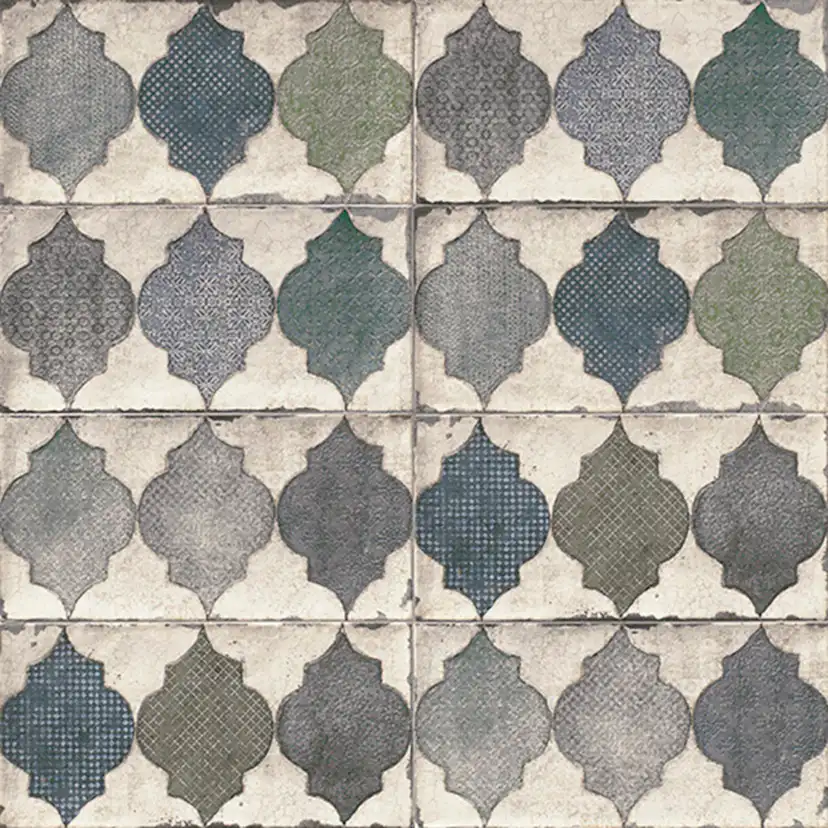 Kakel Lhådös Glazing Dekor 15x30 cm