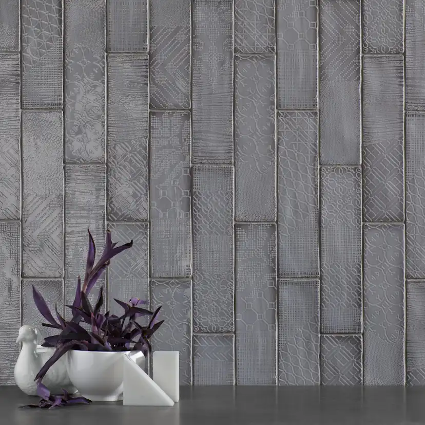 Kakel Tenfors Peronda Argila Pasadena Grå 7,5x30 cm