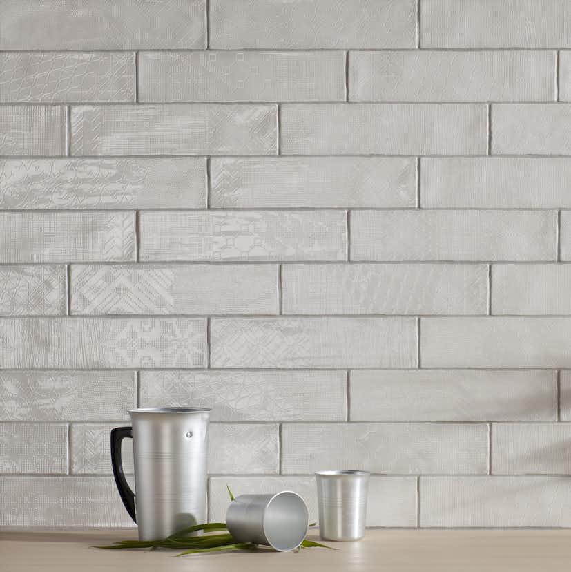 Kakel Tenfors Peronda Argila Pasadena Vit 7,5x30 cm