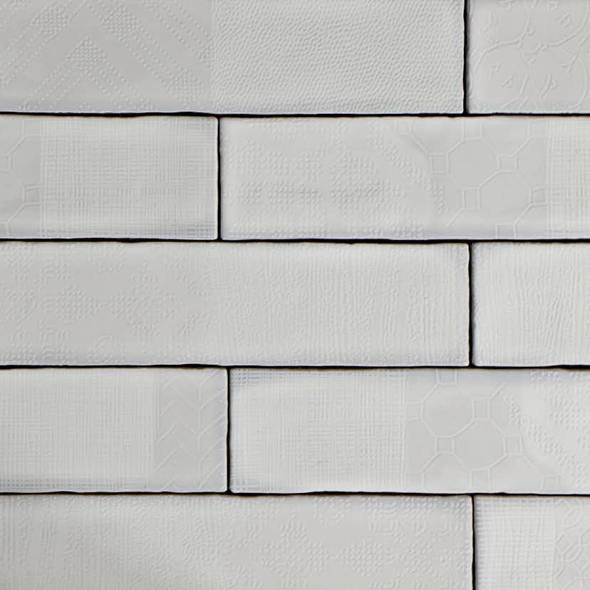 Kakel Tenfors Peronda Argila Pasadena Vit 7,5x30 cm