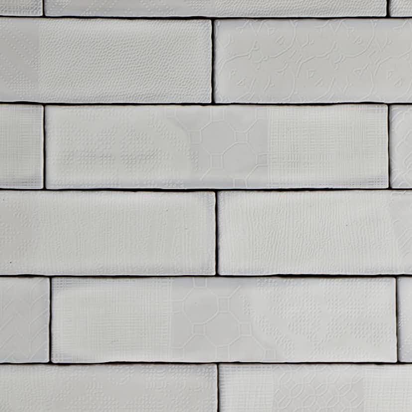 Kakel Tenfors Peronda Argila Pasadena Vit 7,5x30 cm