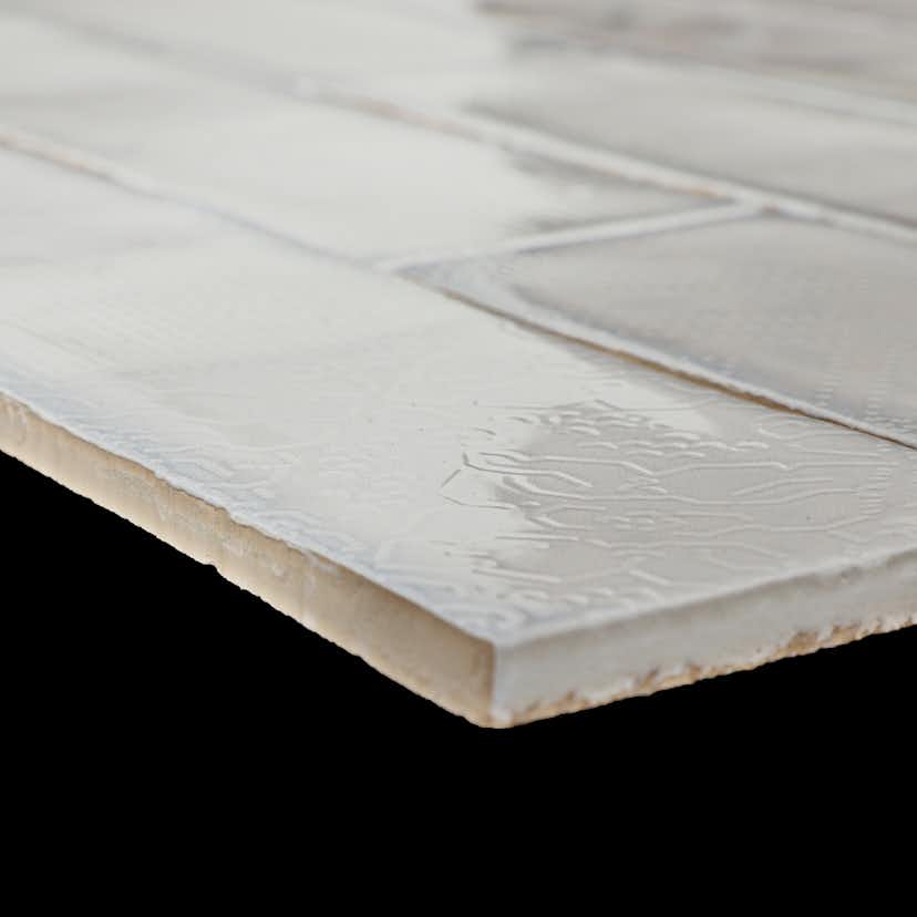 Kakel Tenfors Peronda Argila Pasadena Vit 7,5x30 cm