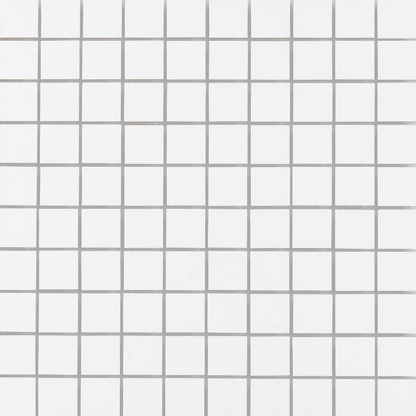 Mosaik Royal Vit Matt 3x3 cm