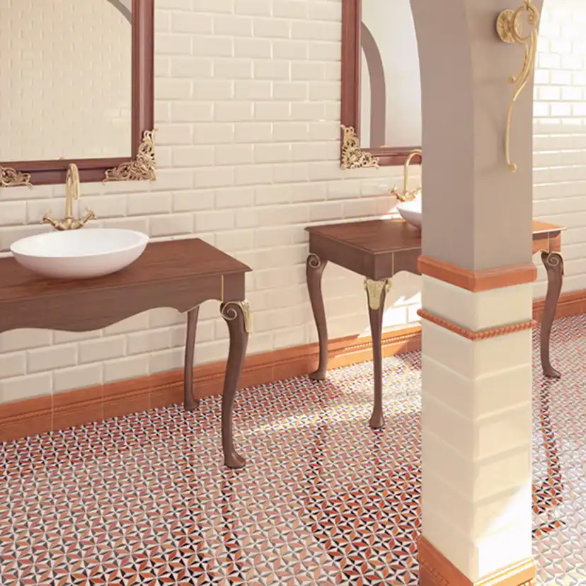 Kakel Tenfors Mugat Vainilla 10x20