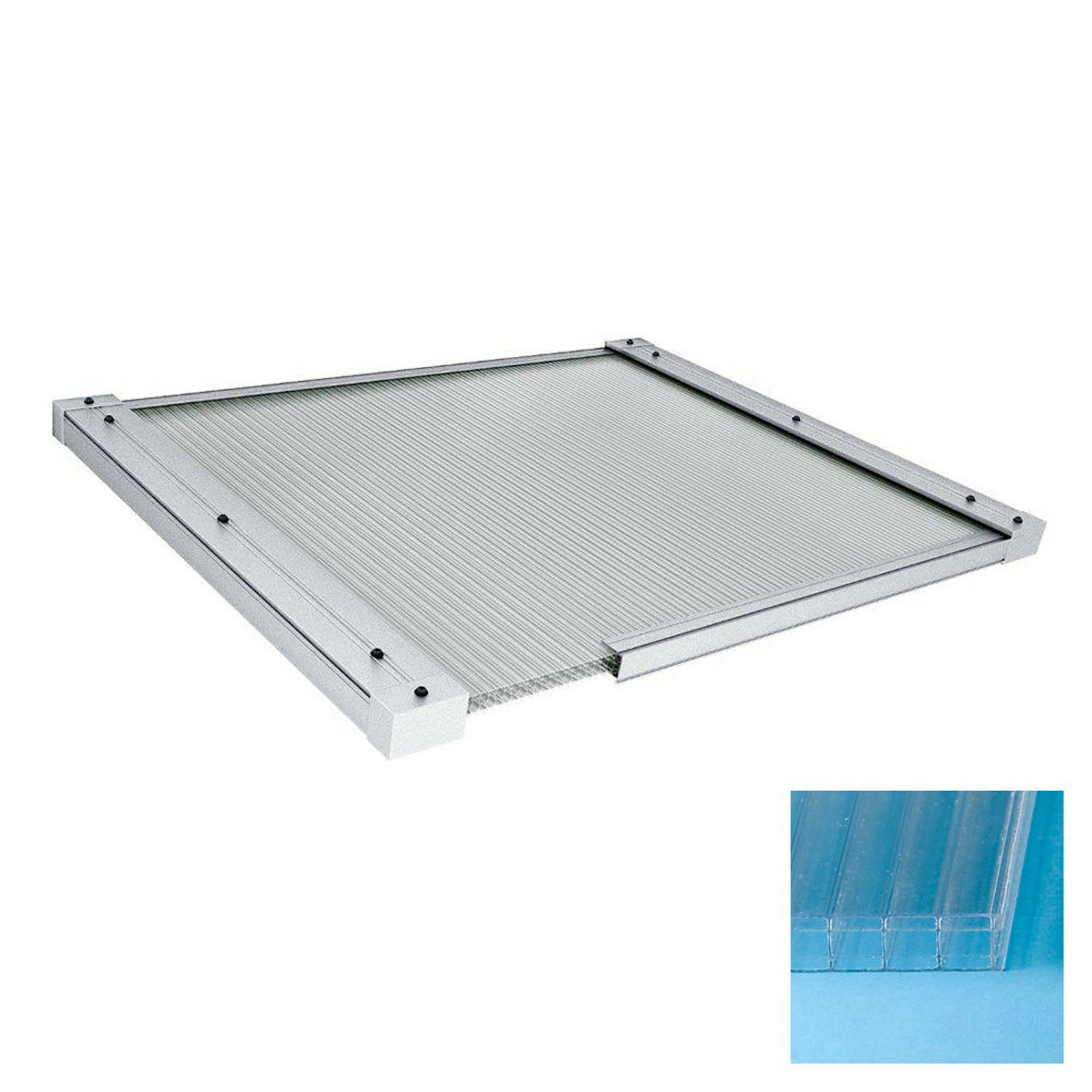 Kanalplast 10 mm Halle Isolux Klar Komplett Tak