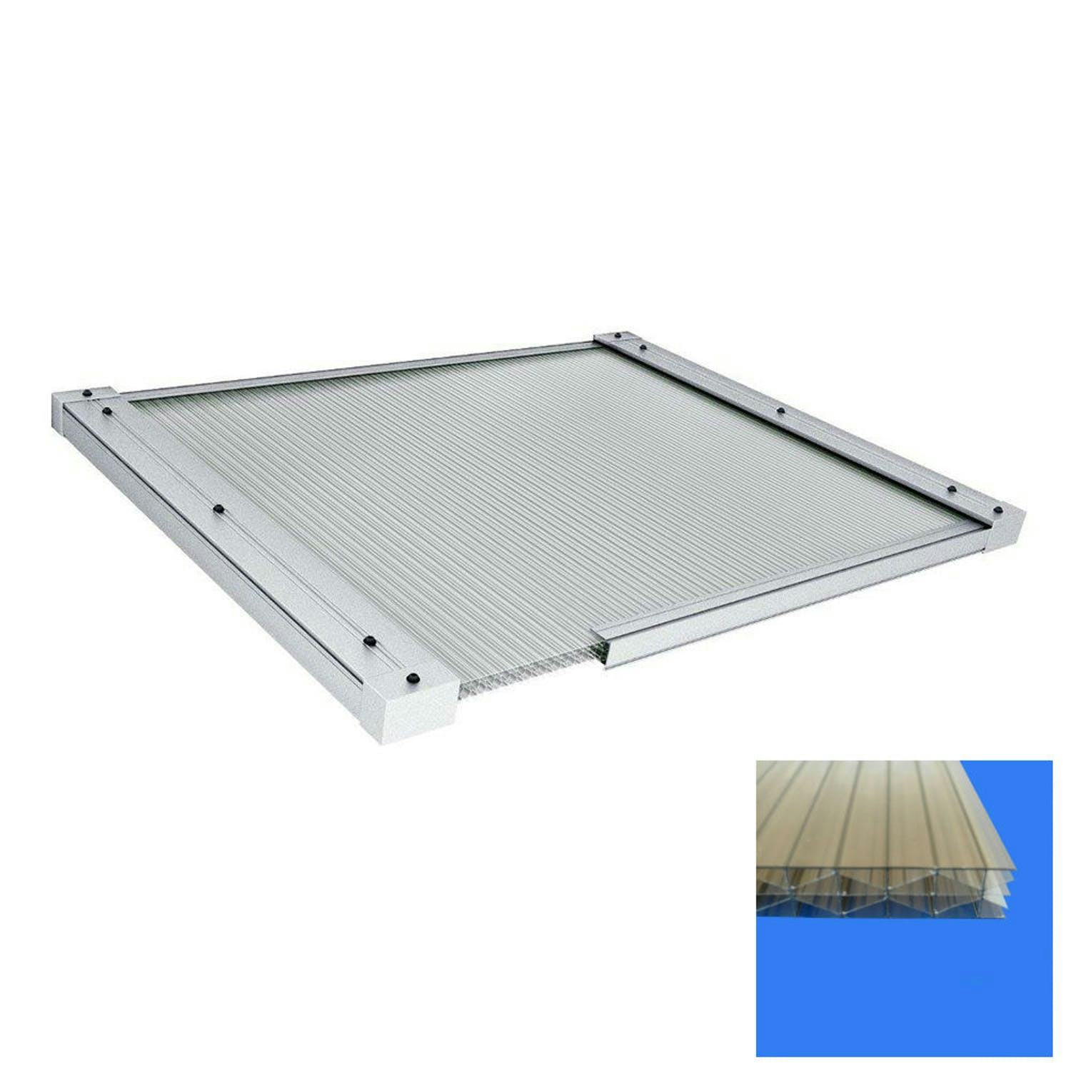 Kanalplast 16 mm Halle Isolux Rök Komplett Tak