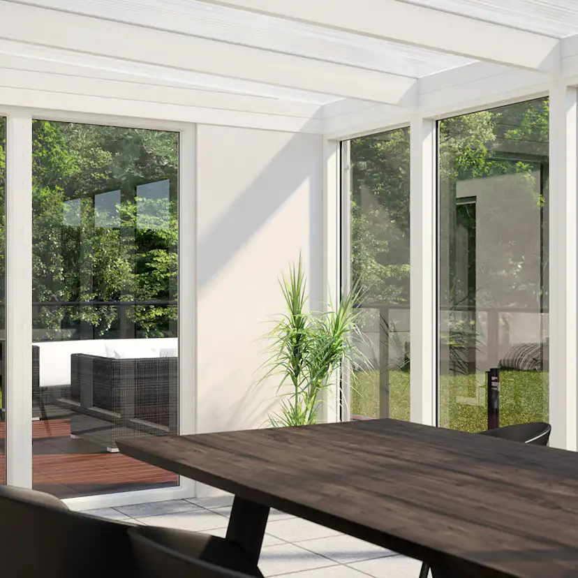 Kanalplast Plastmo TwinLite Rök Komplett Tak 16 mm