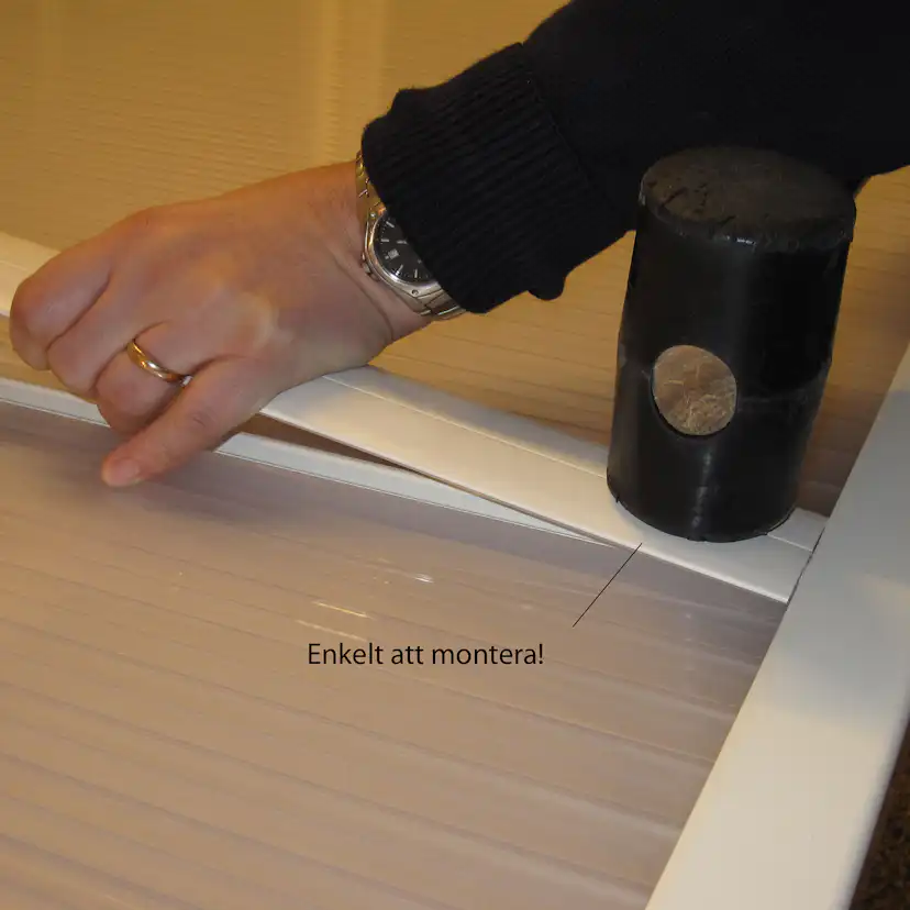 Kanalplasttak Landskap Skydda 16 mm