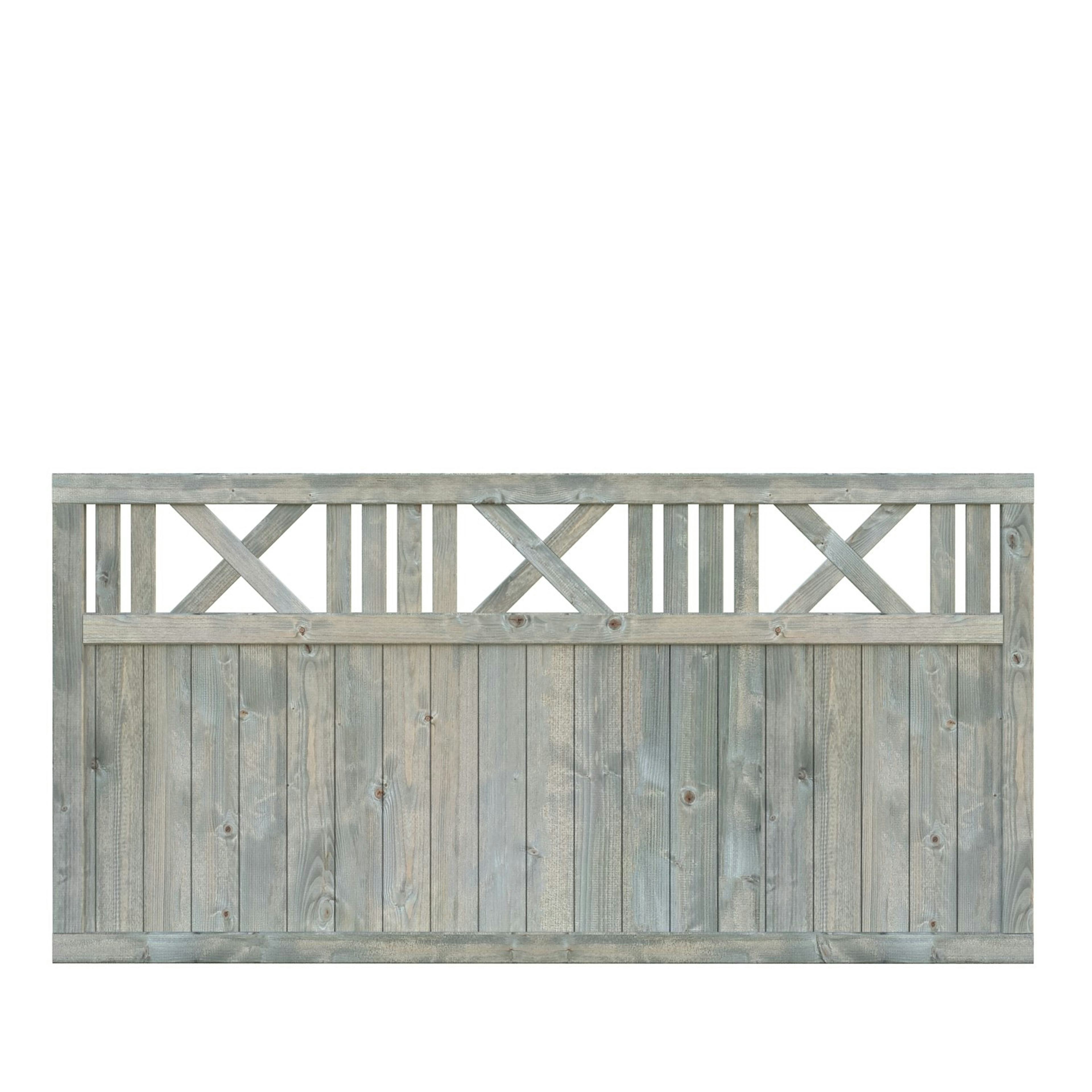 Grå tryckimpregnerad