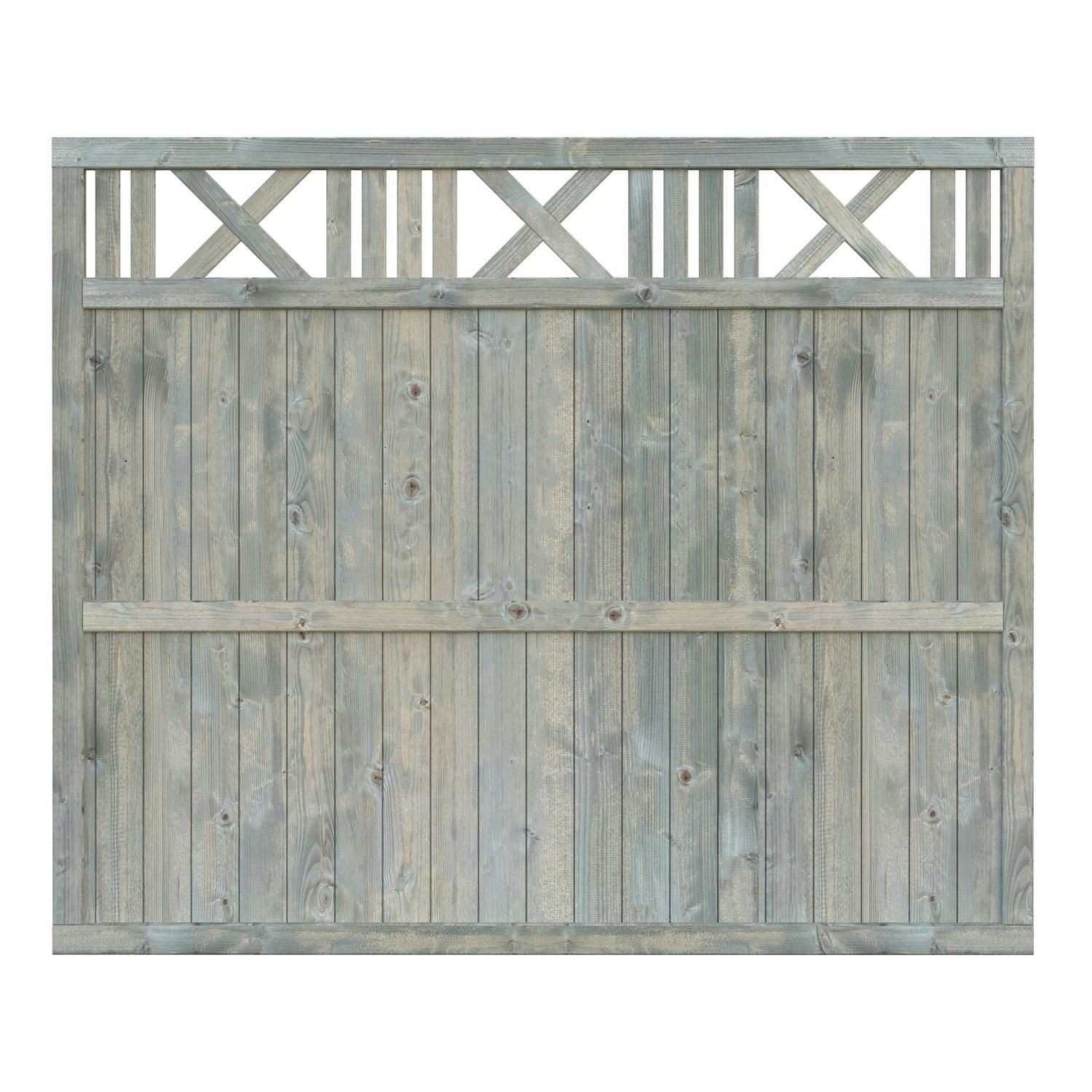 Grå tryckimpregnerad