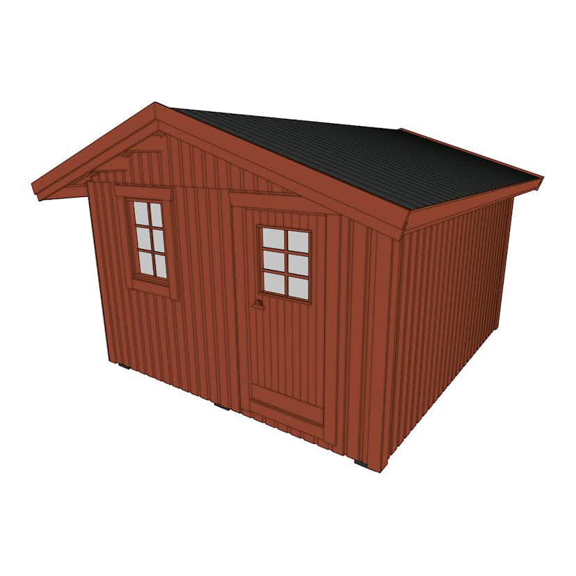 Friggebod Baseco Karlsten 15m2 stuga