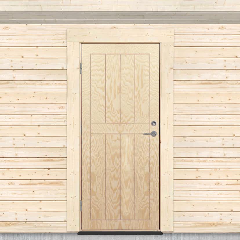 Kallförrådsdörr Sveadörren Obehandlad