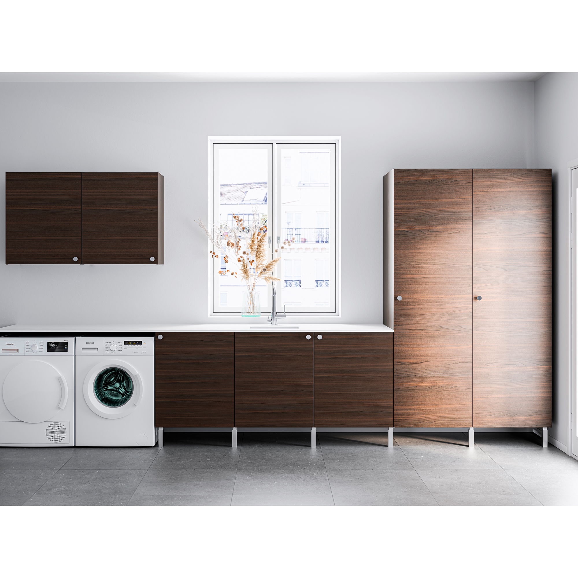 Högskåp Temal med Skåpavdelare och 1 lucka 1820 mm