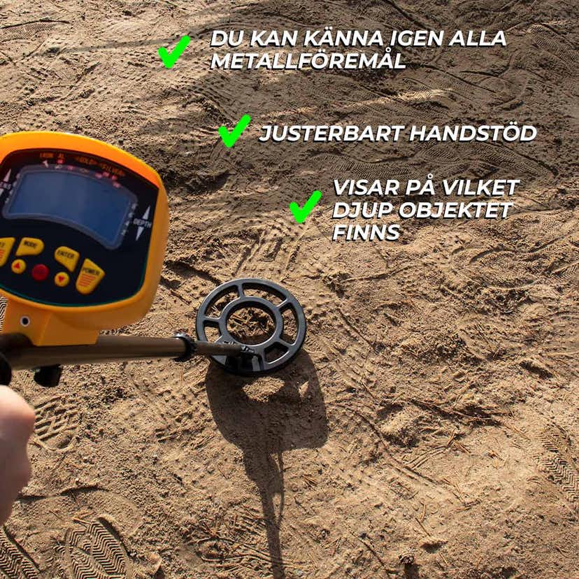 Metalldetektor Klondike Deluxe