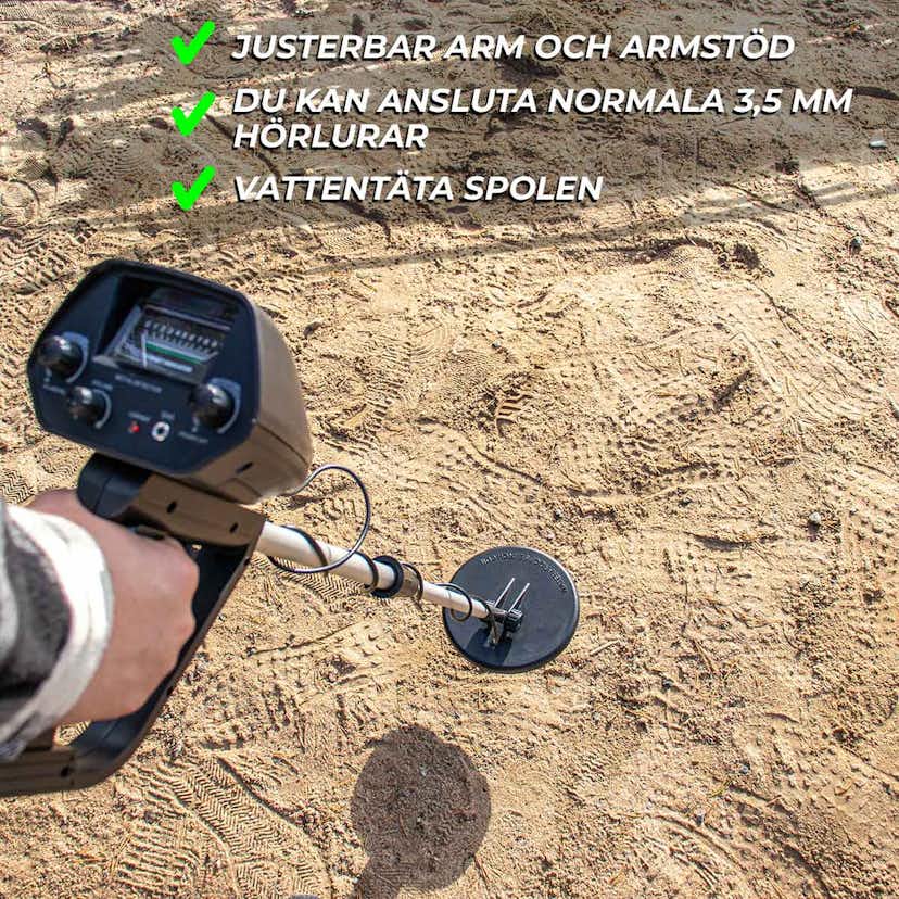 Metalldetektor Klondike Premium