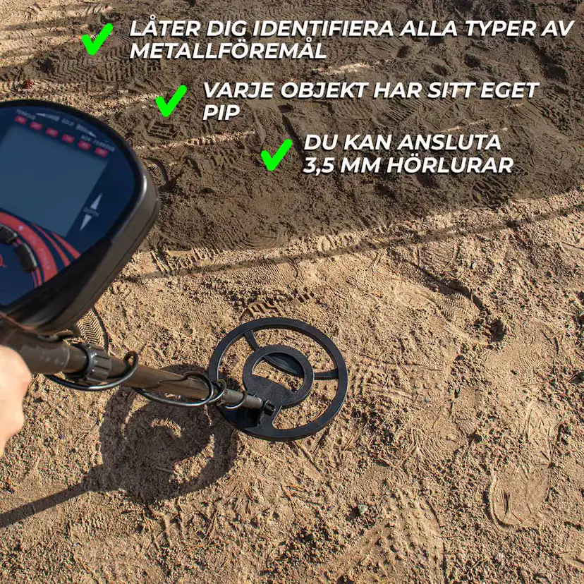 Metalldetektor Klondike Professional