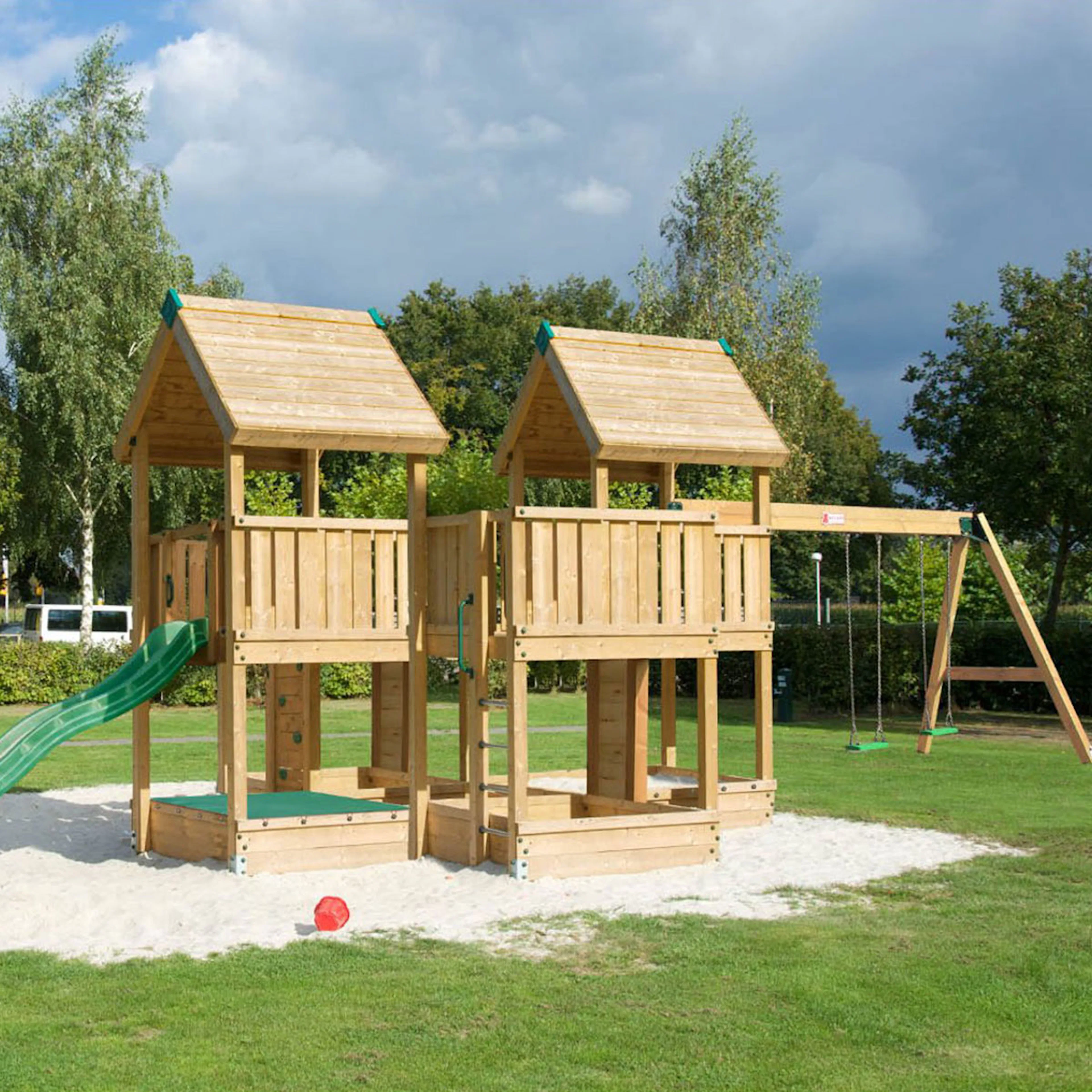 Klätterställning Hy-Land Projekt 7 + Swingmodul