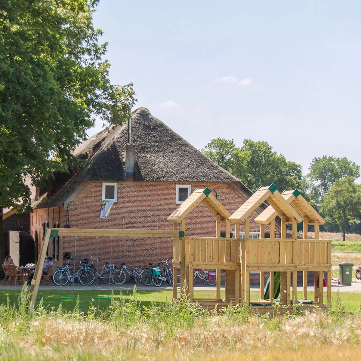 Klätterställning Hy-Land Projekt 8 + Swingmodul