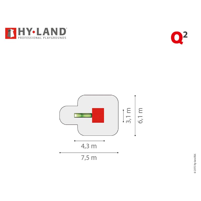 Klätterställning Hy-Land Projekt Q 2