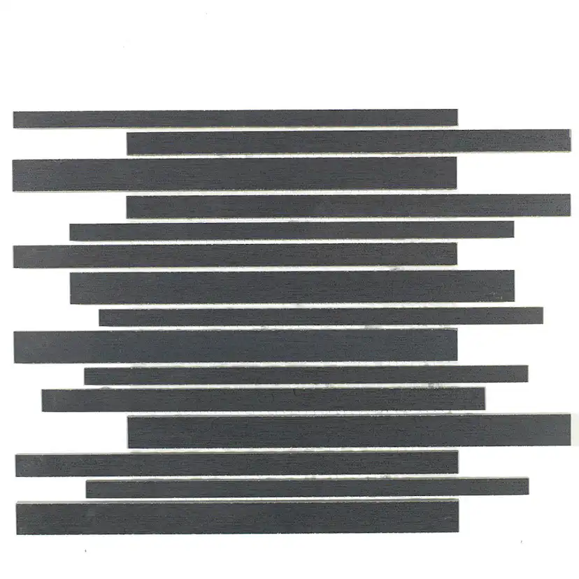 Klinker Arredo Bamboo Svart Mosaic 2x30 cm