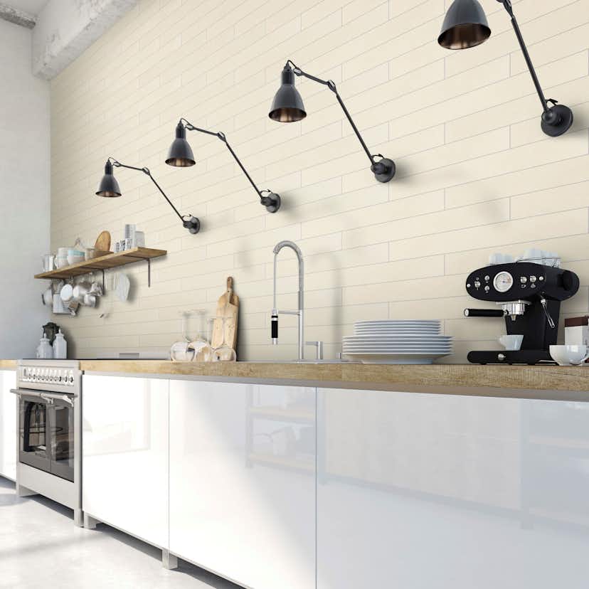 Klinker Arredo Quartz Bone Beige 8x60 cm