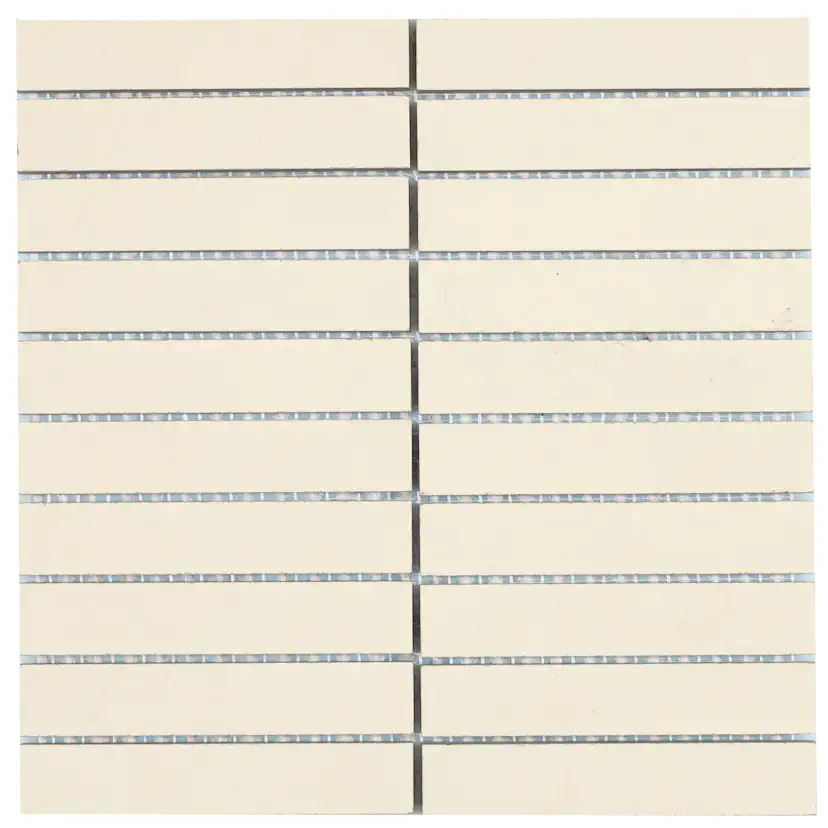 Klinker Arredo Quartz Bone Beige Mosaic 2x30 cm