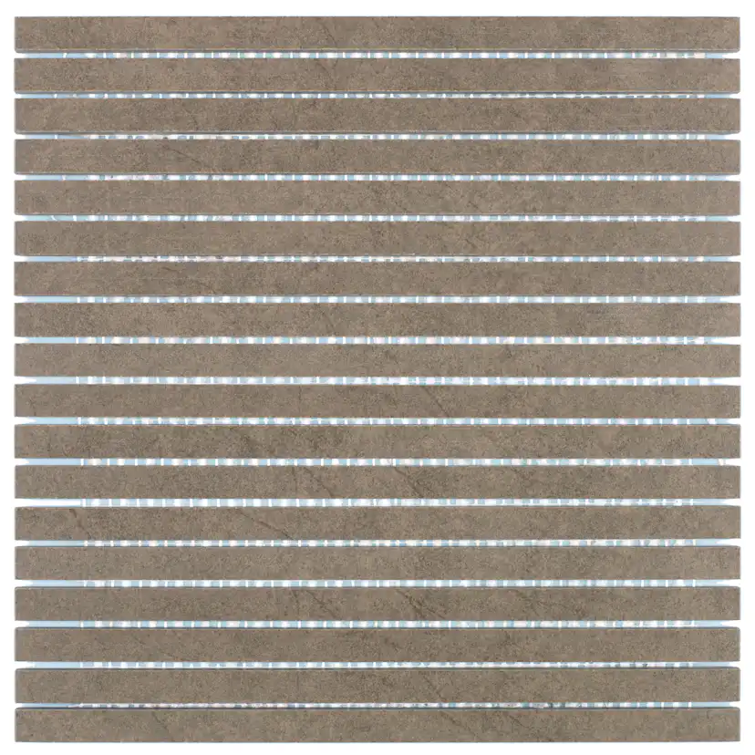 Klinker Arredo Quartz Brun Mosaic Line 2x30 cm