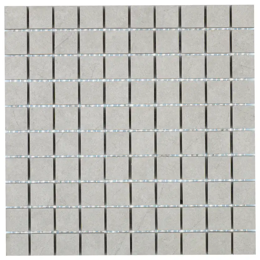 Klinker Arredo Quartz Grå Mosaic 3x3 cm